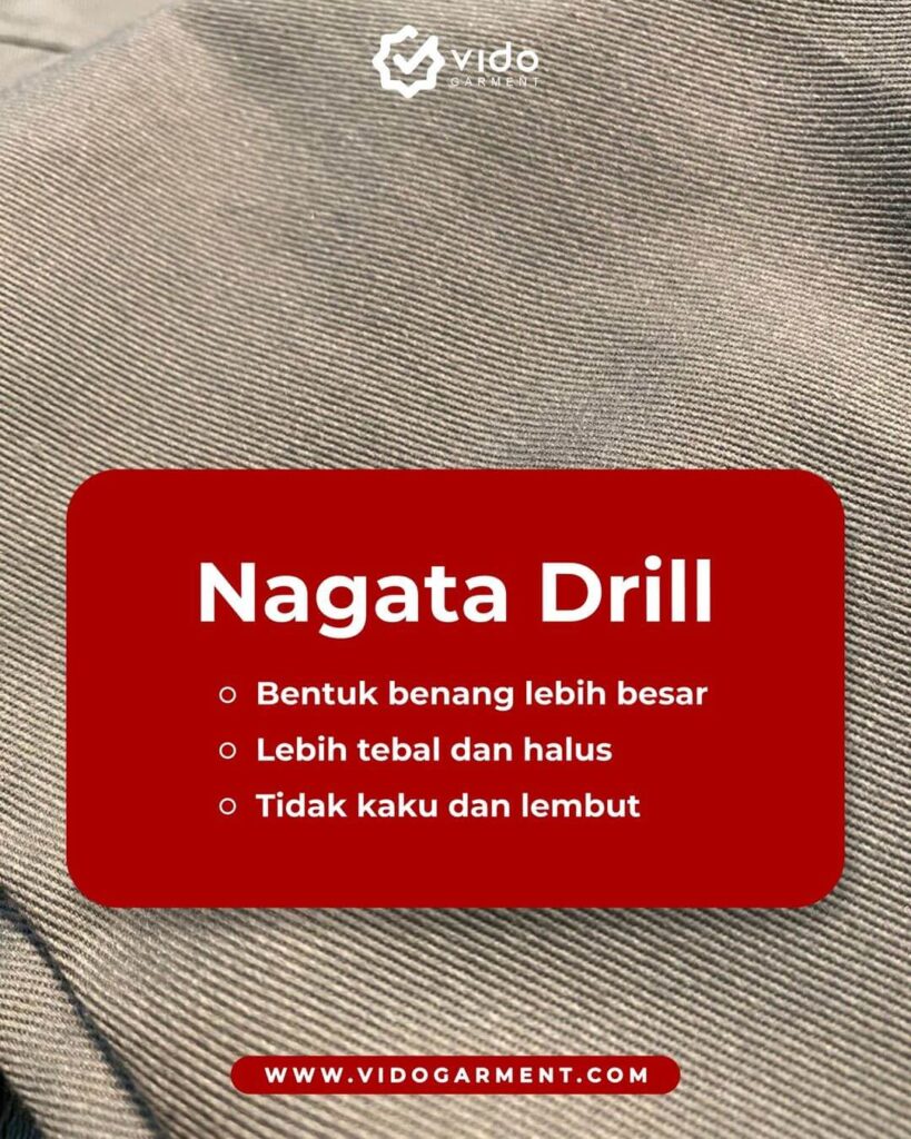 Kelebihan Kain Nagata Drill